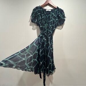 Blugirl Blumarine Silk lined dress.  Size 4.  Made in Italy